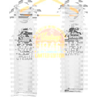 オンバック レトロヴィンテージ 1946年3月 80歳 80歳の誕生日 タンクトップ - Kawaiitshirt