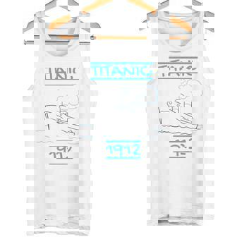 キッズ タイタニック キッズ 帆船 ヴィンテージ クルーズ ベッセル 1912 タンクトップ - Kawaiitshirt