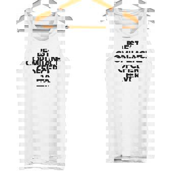 コンプライアンスオフィサーファニー-史上最高のコンプライアンスオフィサー。 タンクトップ - Kawaiitshirt