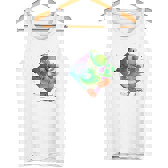 ザ・スーパーマリオギャラクシー・ムービーyoshi In Action タンクトップ - Kawaiitshirt
