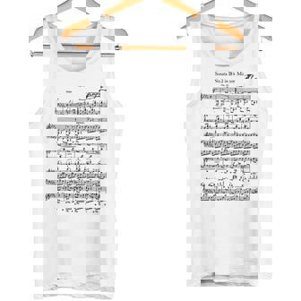 ショパン ピアノ ピアニスト 楽譜 B-Flat-Minor Musicians タンクトップ - Kawaiitshirt