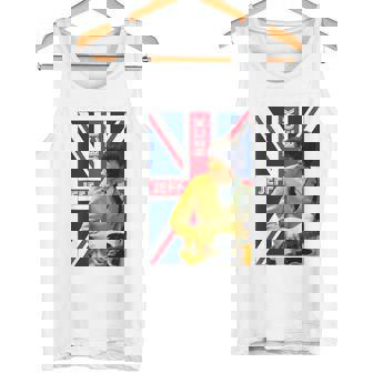 ジェフベック_002_Back Printed タンクトップ - Kawaiitshirt