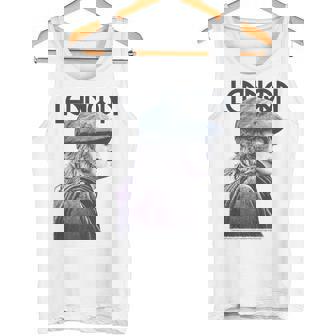 ジョン・レノン 平和な色調の肖像画 タンクトップ - Kawaiitshirt