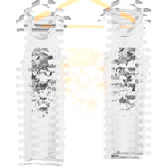 スカルバックプリント。 タンクトップ - Kawaiitshirt