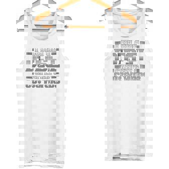 ディーゼルカフェインで走るトラック運転手 タンクトップ - Kawaiitshirt