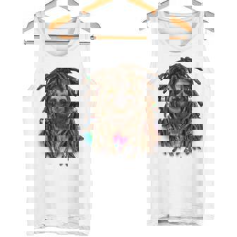 ドレッド ヒップホップ レゲエ 動物 ナマケモノ タンクトップ - Kawaiitshirt