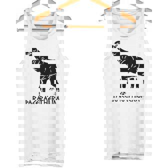 パラケラテリウム 絶滅動物 サイ 古生物学 タンクトップ - Kawaiitshirt