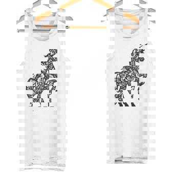 ファンタジーレインボーユニコーンホースファンunicornloverユニコーン タンクトップ - Kawaiitshirt