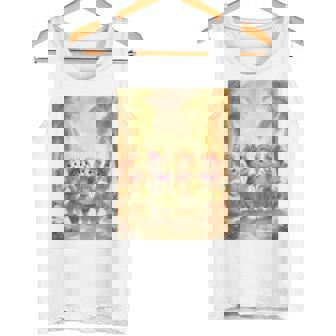 フラダンスキャット タンクトップ - Kawaiitshirt