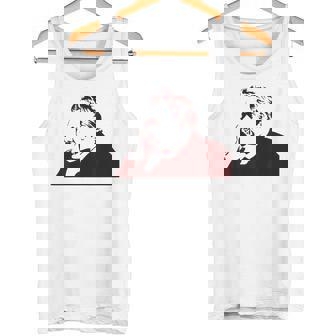 フリードリヒ・ニーチェステンシル タンクトップ - Kawaiitshirt