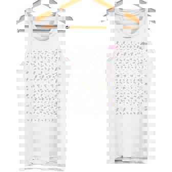 メルちゃん モチーフパターン タンクトップ - Kawaiitshirt