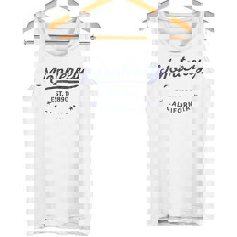 モントレー カリフォルニア クール 旅行 お土産 ヴィンテージ モントレー タンクトップ - Kawaiitshirt