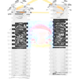 ラッコ コタコアキノコ グランジ 美的ラッコ タンクトップ - Kawaiitshirt