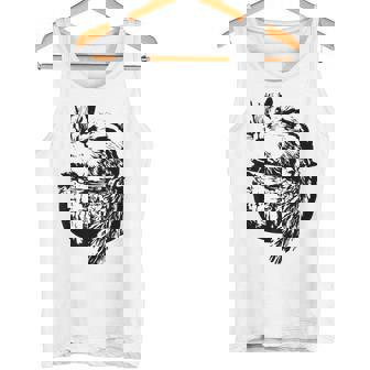 リスちゃん リス シマリス モチーフ げっ歯類 動物 カラフル デザイン タンクトップ - Kawaiitshirt