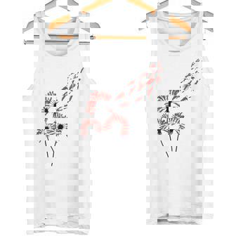 ロブスター愛好家のためのフラワータンポポロブスターシャツ タンクトップ - Kawaiitshirt