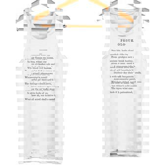 ロミオとジュリエットのプロローグ ウィリアム・シェイクスピア タンクトップ - Kawaiitshirt