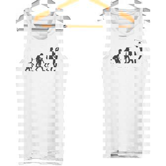 人類の進化 ネタ ゴルファー ゴルフ ゴルフ好き ゴルフファン おもしろ ゴルフ部 タンクトップ - Kawaiitshirt