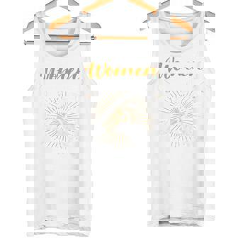 バックプリント 女は私を欲しがる 魚は私を恐れる 長袖tシャツ タンクトップ - Kawaiitshirt