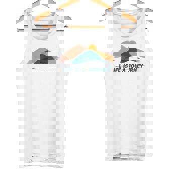 宗教神学 Life Is A Journey 宗教への旅 タンクトップ - Kawaiitshirt