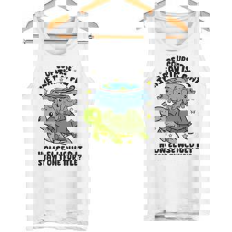 平らな地球協会 面白い陰謀論 亀の象 長袖tシャツ タンクトップ - Kawaiitshirt