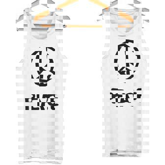 平和の印 平和のシンボル 世界平和 希望 調和 Peaceign World Peaceymbol Hope タンクトップ - Kawaiitshirt