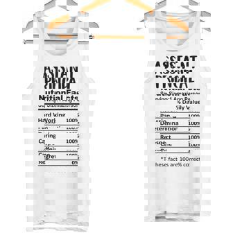 教頭栄養成分表おかしい タンクトップ - Kawaiitshirt