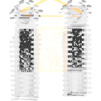 星のタロットカード アライグマ 占星術 神秘的なアライグマ タンクトップ - Kawaiitshirt