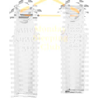 月曜日の睡眠クラブ 長袖tシャツ タンクトップ - Kawaiitshirt