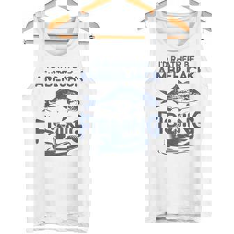 私はむしろなりたい-フィッシャーフィッシャーマンカンパチ釣り タンクトップ - Kawaiitshirt