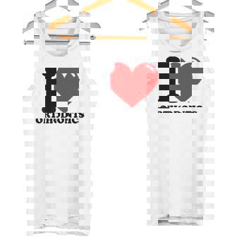 私は歯科矯正が大好きです タンクトップ - Kawaiitshirt