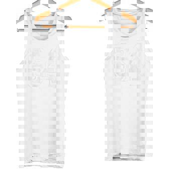 背面に64番。 タンクトップ - Kawaiitshirt