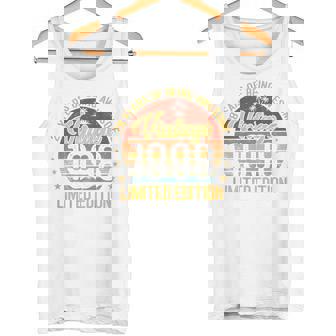 裏面 ヴィンテージ 28 誕生日 デコレーション メンズ 28歳 1998 28歳 タンクトップ - Kawaiitshirt