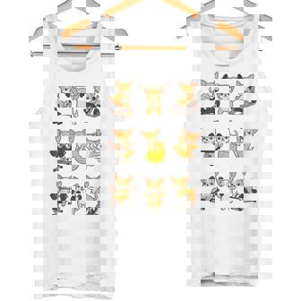 面白いtシャツ 犬 チワワ 筋トレ ジム イヌ グッズ かわいい おもしろtシャツ 面白い 服 ネタ 運動 タンクトップ - Kawaiitshirt