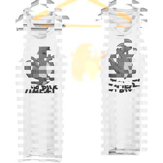 面白いビーバー分隊チームビーバー タンクトップ - Kawaiitshirt