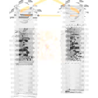 麦わら帽子 りんご パンダ 小さなパンダ 切手風 タンクトップ - Kawaiitshirt