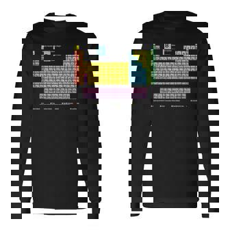 118元素周期表 長袖Tシャツ - Kawaiitshirt