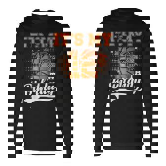 12Th Birthday Boys Basketball 12 Year Old Birthday Long Sleeve T-Shirt - Thegiftio