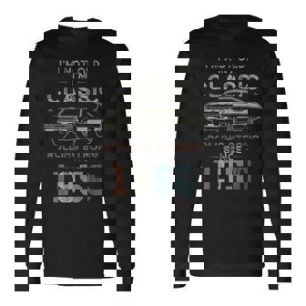 1956年生まれ、70歳の誕生日 クラシックカー 長袖Tシャツ - Kawaiitshirt