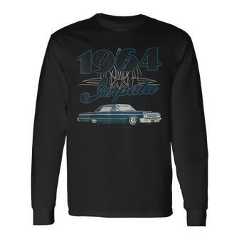 1964 Impala 30 Lowrider Kustom Lead Sled Hot Rod Muscle Car Long Sleeve T-Shirt - Monsterry