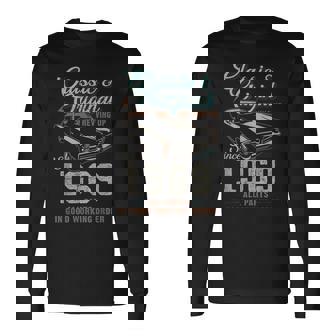 1969年生まれ ヴィンテージカー 57歳の誕生日 長袖Tシャツ - Kawaiitshirt