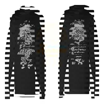 1976年以来の素晴らしい山 50歳の誕生日 長袖Tシャツ - Kawaiitshirt