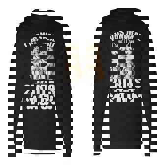 2 秋田犬前は普通だった 面白い秋田犬愛好家 長袖tシャツ 長袖Tシャツ - Kawaiitshirt