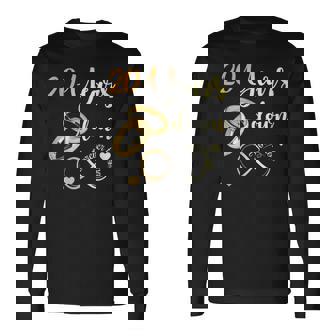 20 Years Down Forever To Go Couple 20Th Wedding Anniversary Long Sleeve T-Shirt - Thegiftio