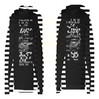 39歳の誕生日 1987年生まれのクラシックカー 長袖Tシャツ - Kawaiitshirt