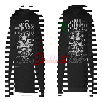 40歳の誕生日ダーツプレーヤー 40歳ダーツ 長袖Tシャツ - Kawaiitshirt