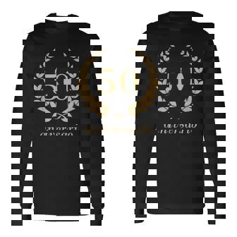 50 Aniversario 50 Aniversario De Bodas Español Camiseta de manga larga - Regaloses