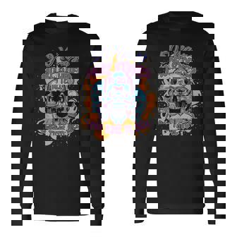 50 Años Menos Tiempo Calavera Del Infierno Divertido Cumpleaños Número 50 Camiseta de manga larga - Regaloses