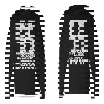 55歳の誕生日 限定版 記念日 ヴィンテージ 55歳 長袖Tシャツ - Kawaiitshirt