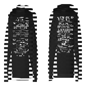 58歳の誕生日デコレーション 58歳の誕生日ギフト 男性用 長袖Tシャツ - Kawaiitshirt