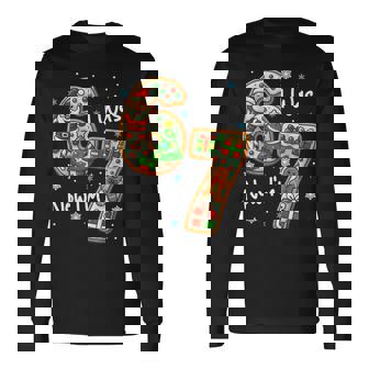 I Was 6 Now I'm 7 Christmas 67 6 7 Costume Xmas 7Th Birthday Long Sleeve T-Shirt | Seseable FR